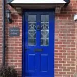 Coastguard Cottage Front Door