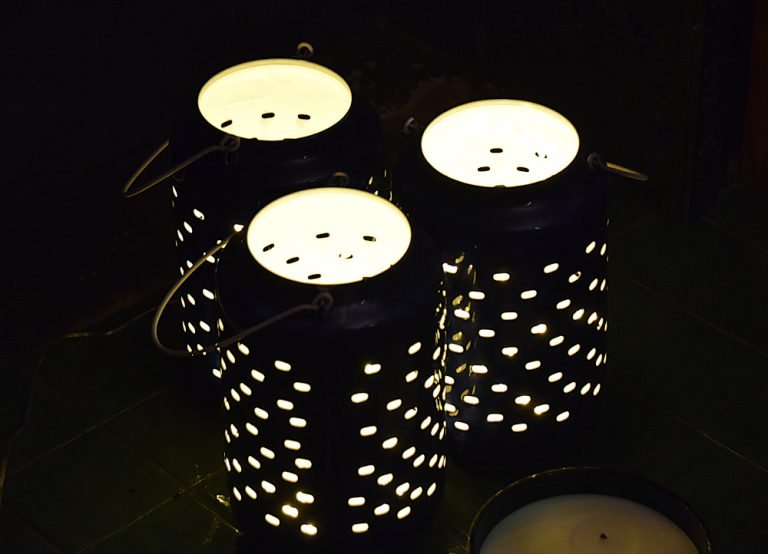 Coastguard Cottage Dining Room lights