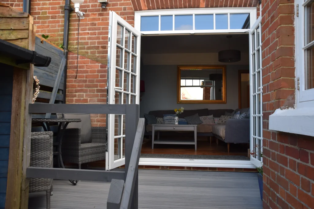 Garden view of lounge