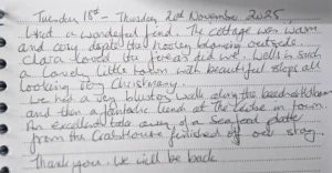 Coastguard Cottage review 15 Nov 25