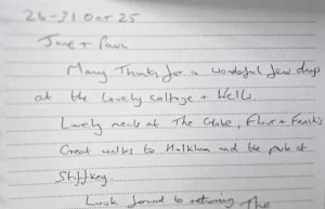 Coastguard Cottage review 26 Oct 25