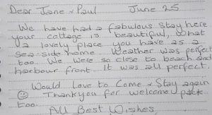 Coastguard Cottage review Jun 25