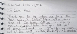 Coastguard Cottage review NY 25